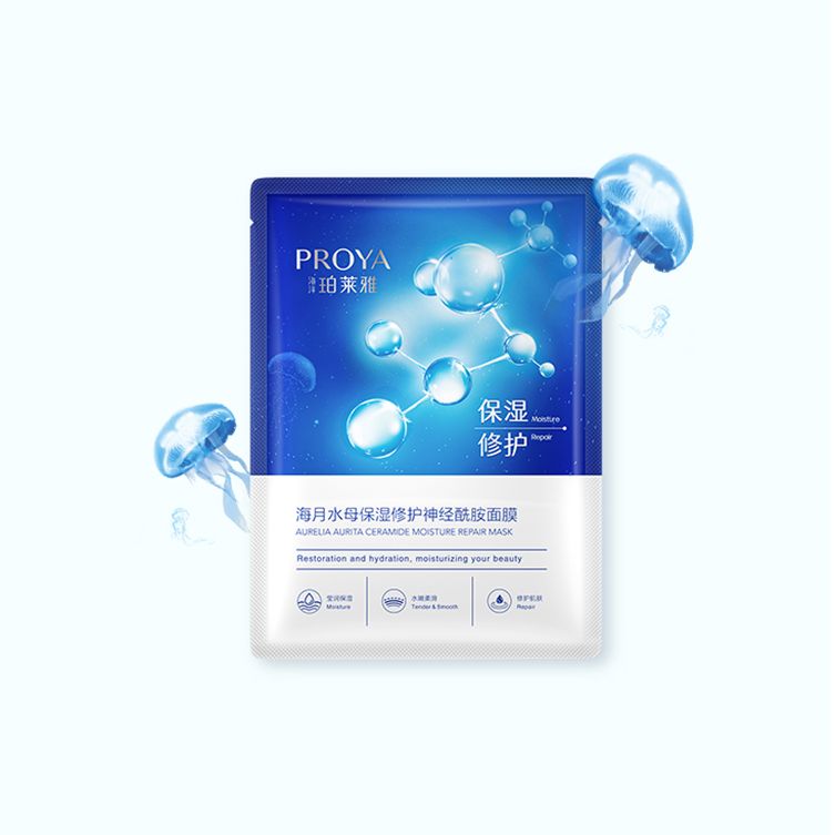 凯时人生就是博首页海月水母保湿修护神经酰胺面膜